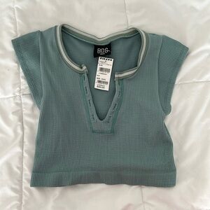 BDG Urban Outfitters Seamless Going For Gold Women’s Knit Top